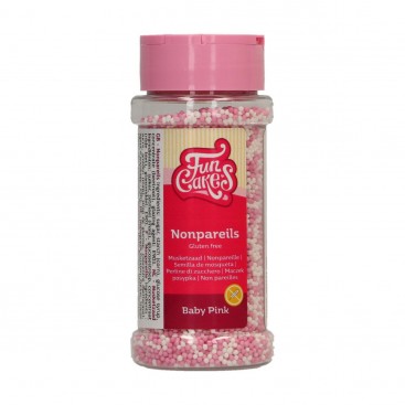 Small sprinkles "Baby pink", 80 g, FunCakes