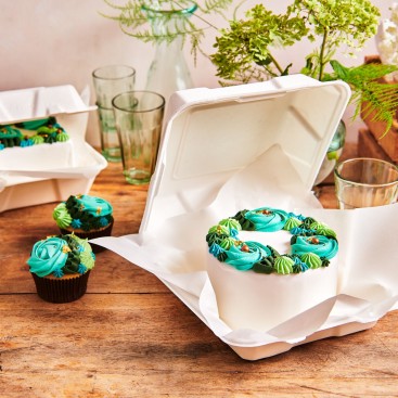 Dėžutė bento tortukui 15x15 cm, FunCakes