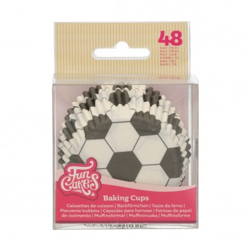 Cupcake papers - "Football  (48 pcs.), FunCake
