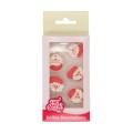 Valgomos dekoracijos - Kalėdų senelis, FunCakes (12 vnt.)