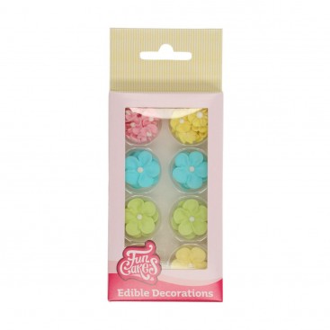 Edible decorations - "Blossom mix pastel", FunCakes (32 pcs.)