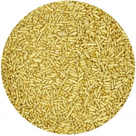 Посыпка "Sugar Strands Metallic gold", 80 г, FunCakes