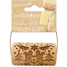 Cookie stamp wooden tip "Gingerbread", ScrapCooking (1 pc.)
