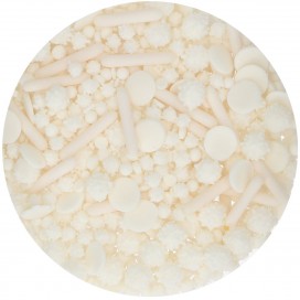 Pabarstukų mišinys "White Medley", 65 g, FunCakes