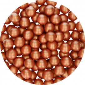 FunCakes Candy Choco Pearls Large Copper" 70 g