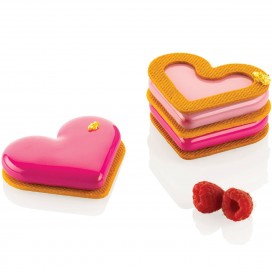 Silikomart Silicone Mould & Cutter-Mini Love Story