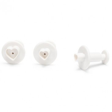 Patisse Mini Plungers Hearts Set set/3
