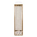 PME Extra Tall Candles Glitter 15 cm pk/16
