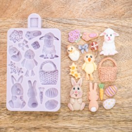 Silikoninė forma (Miniature Easter), Karen Davies