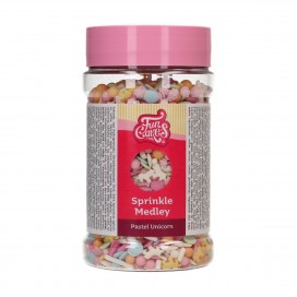 Pabarstukų mišinys "Unicorn Pastel Medley", 180 g, FunCakes