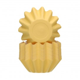 FunCakes Bloom baiking cups - Pastel Yellow, 48 vnt.