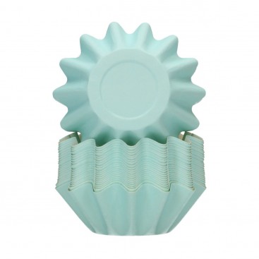 FunCakes Bloom baiking cups - Pastel Blue, 48 vnt.