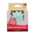 FunCakes Bloom baiking cups - Pastel Blue, 48 vnt.