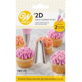 Tip No. 2D with Decorating Bags – Wilton