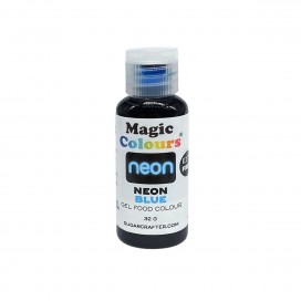 Dažai geliniai – mėlyna (Neon Blue), 32 g, Magic colours