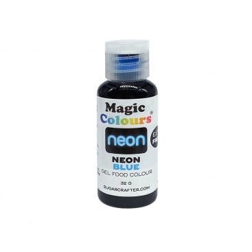 Dažai geliniai – mėlyna (Neon Blue), 32 g, Magic colours