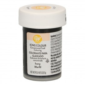 Wilton koncentruota maistinė pasta- dramblio kaulo (Ivory) 28 g.