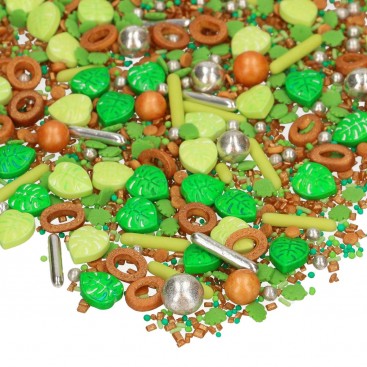 FunCakes 3D Sprinkle Medley - Jungle Joy 70g