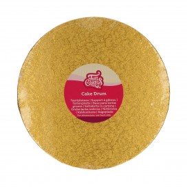 FunCakes Cake Drum Round Ø20 cm -Gold-