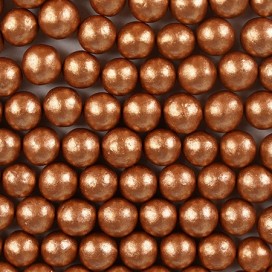 Pabarstukai -  perlai bronziniai (retro)  (7mm), 60 g