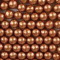 Pabarstukai -  perlai bronziniai (retro)  (7mm), 60 g