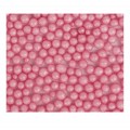 Pabarstukai -  mini perlai rožiniai (~4mm), 60 g, On Cake