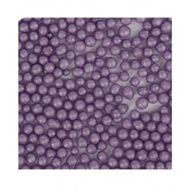 Pabarstukai -  mini perlai violetiniai (~4mm), 60 g, On Cake