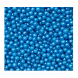 Sprinkles – mini dark blue pearls (~4 mm), 60 g, On Cake