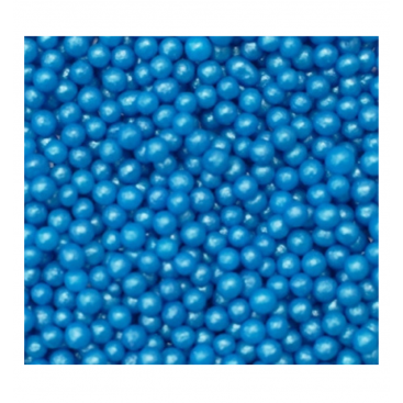 Sprinkles – mini dark blue pearls (~4 mm), 60 g, On Cake