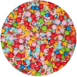 Pabarstukų mišinys "Happy Birthday", 180 g, FunCakes