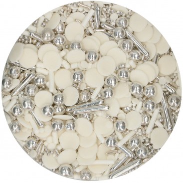 Pabarstukų mišinys "Silver Chic Medley", 180 g, FunCakes