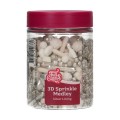 Pabarstukų mišinys 3D Sidabrinis žavesys "Silver Lining", 70 g, FunCakes