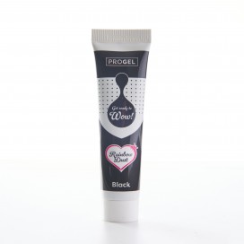 Dažai geliniai - juoda (Black), 25 g, Rainbow Dust