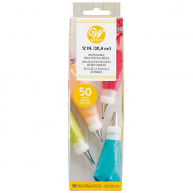 Wilton Disposable Decorating Bags, 30 cm (50 pcs)