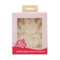 Edible Wafer Flower – White Peony Large, 1 pc, FunCakes