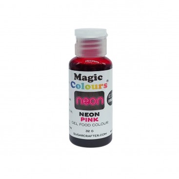 Dažai geliniai –ružava (Neon Pink), 32 g, Magic colours