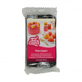 Marzipan Midnight Black 250 g FunCakes