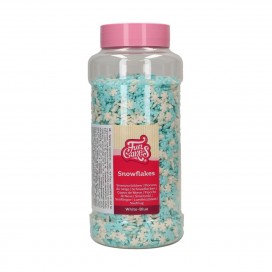 Pabarstukai - snaigės baltos/mėlynos, 50 g, On Cake