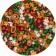 Sprinkles – 3D Sprinkle Medley Mistletoe Kisses, 70 g, FunCakes