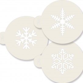 Трафареты - Снежинки «Snowflakes», 3 шт., JEM