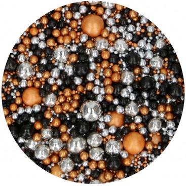 FunCakes Soft Pearls Mix Metallic Luxury 80 g