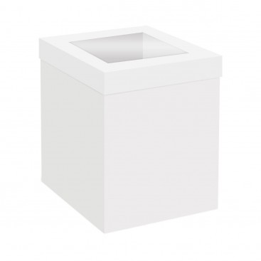 Simply Making Tall Cake Box Window White 35 x 35 x 30 cm