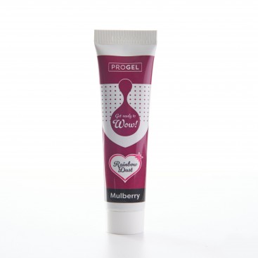 Gel food colour –bordo (Mulberry), 25 g, Rainbow Dust