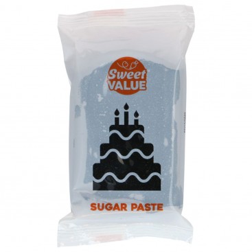 Сахарная мастика Чёрная (Black), 200 г – Sweet Value