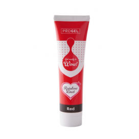 Maistiniai geliniai dažai Raudona (RED), 100 g – Rainbow Dust ProGel