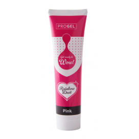 Maistiniai geliniai dažai Rožinė (PINK), 100 g – Rainbow Dust ProGel