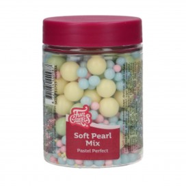 „FunCakes minkštų pastelinių perlų mišinys „Pastel Perfect“, 80 g“