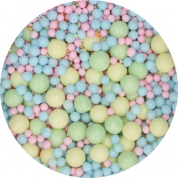 „FunCakes minkštų pastelinių perlų mišinys „Pastel Perfect“, 80 g“