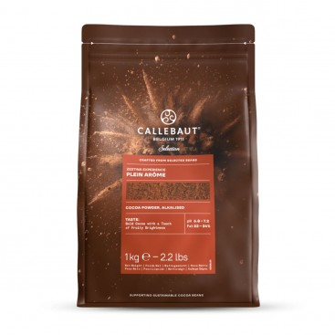 Cocoa Powder Plein Arôme (100% cocoa), 250 g, Callebaut
