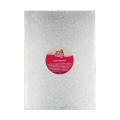 Cake Board Oblong Silver, 35x25 cm, FunCakes